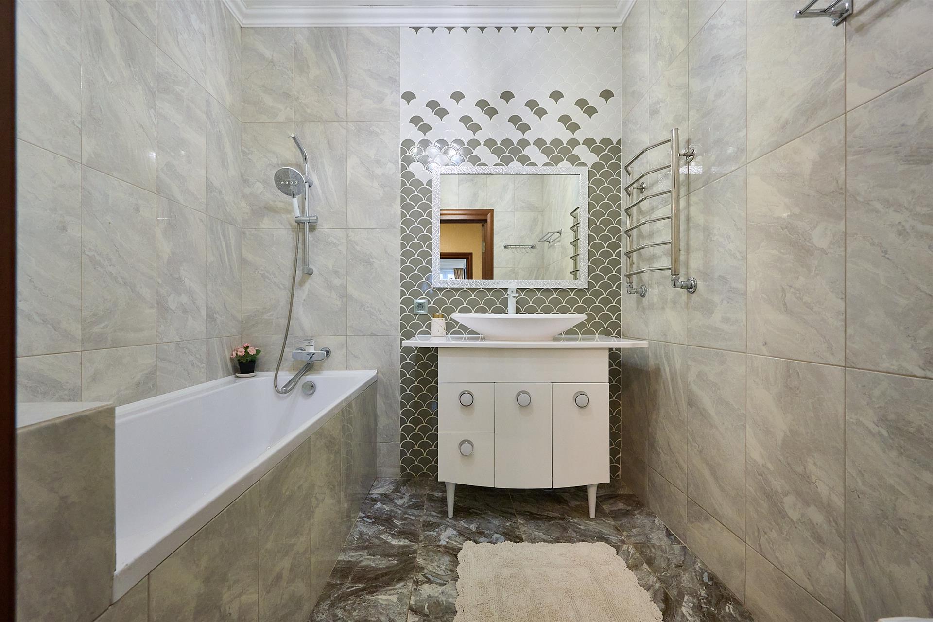 Фото №12: 2-комнатная квартира 74 м² - Краснодар, Западный внутригородской округ, Горогороды, ЖК Береговая-2, мкр. Центральный, ул. Береговая, 2к1