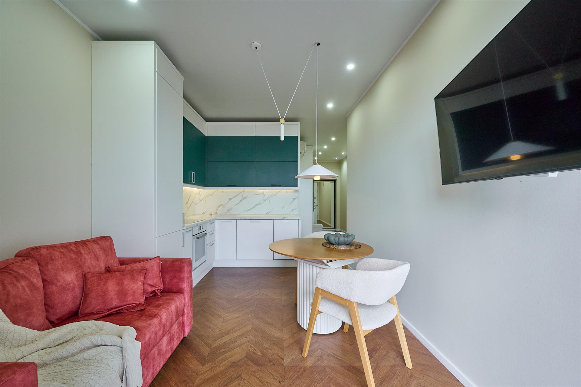 Фото №2: 1-комнатная квартира 49 м² - Краснодар, Западный внутригородской округ, мкр. Фестивальный, ул. Гаражная, 79/1