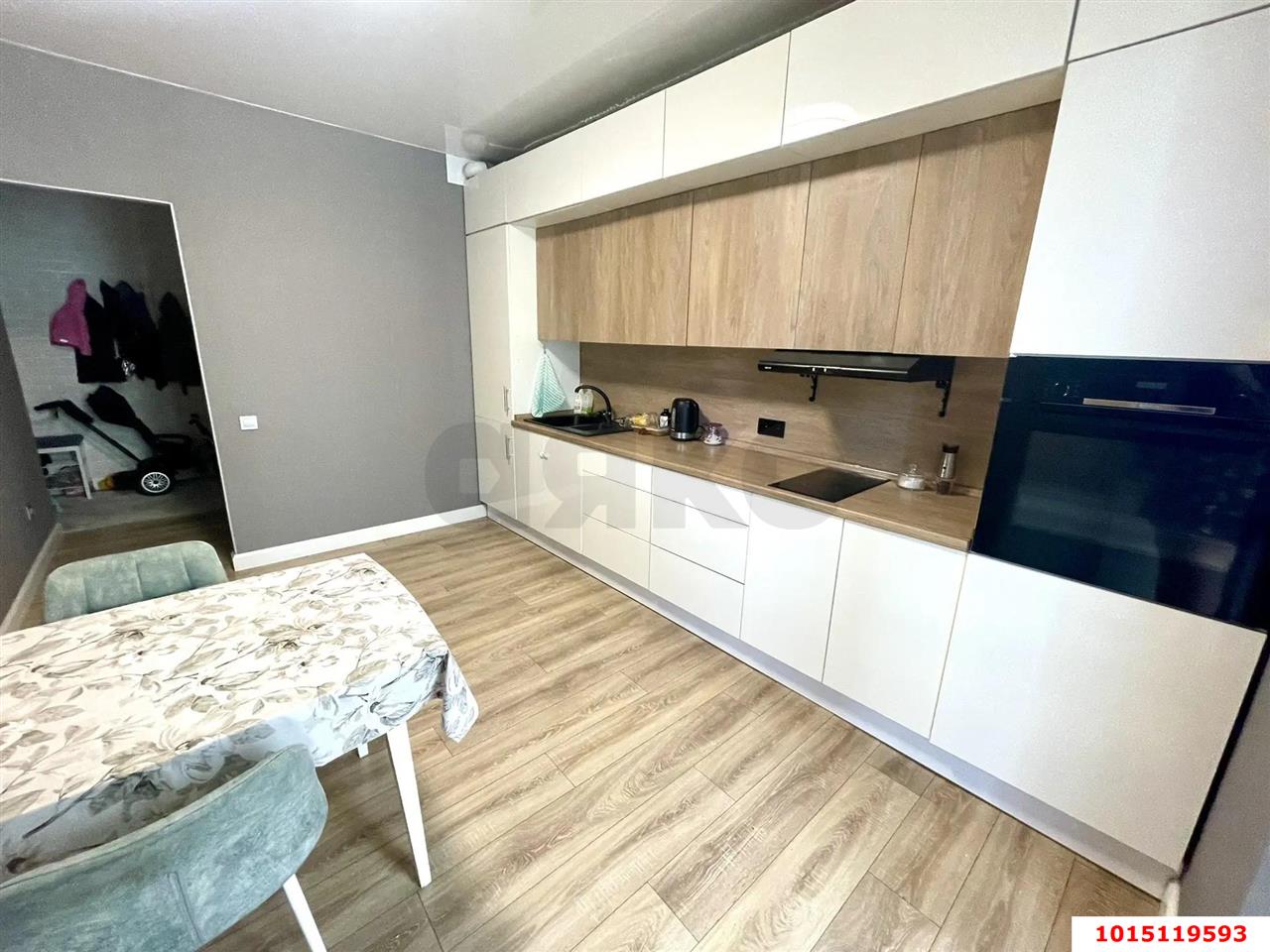 Фото №2: 1-комнатная квартира <span class="whitespace-nowrap">47 м²</span>, <span class="whitespace-nowrap">11/22 эт.</span> - Краснодар, Карасунский внутригородской округ, Хлопчато-бумажный Комбинат, мкр. жилой комплекс Аквамарин, ул. Уральская, 75к2