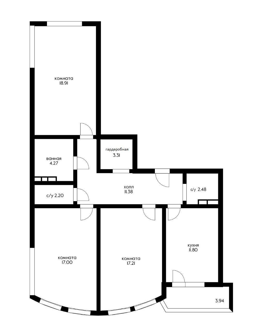 Фото №8: 3-комнатная квартира 90 м² - Краснодар, ЖК Альфа, ЖК Кино, Карасунский внутригородской округ, Хлопчато-бумажный Комбинат, мкр. жилой комплекс Кино, ул. Уральская, 100