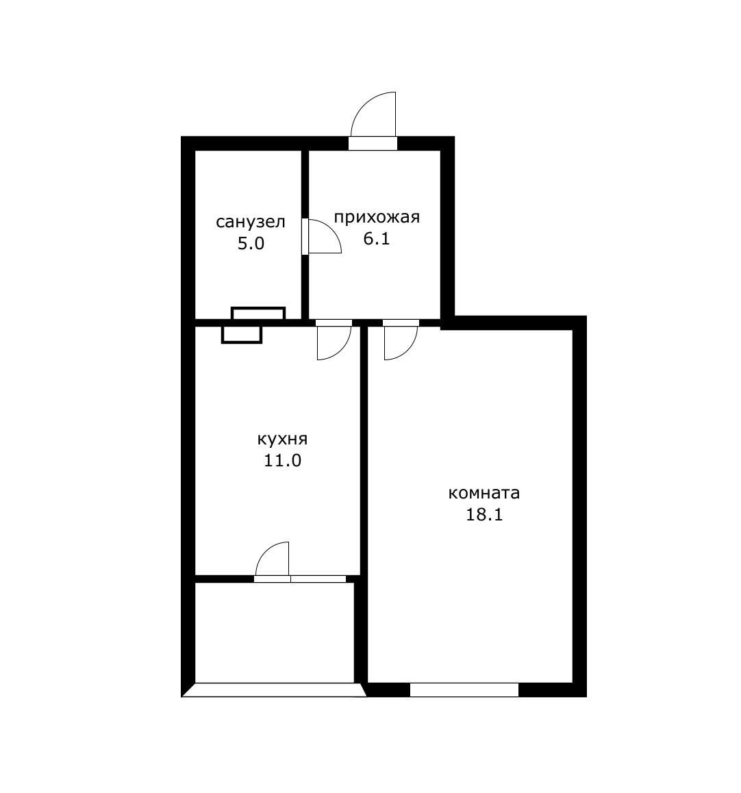 Фото №11: 1-комнатная квартира 40 м² - Краснодар, ЖК Возрождение, Прикубанский внутригородской округ, мкр. Восточно-Кругликовский, ул. имени 40-летия Победы, 133