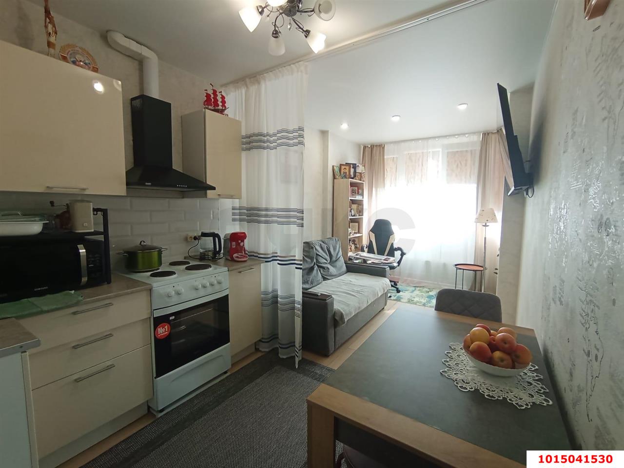 Фото №1: 1-комнатная квартира 36 м² - Краснодарский, жилой комплекс Параллели, 66к2