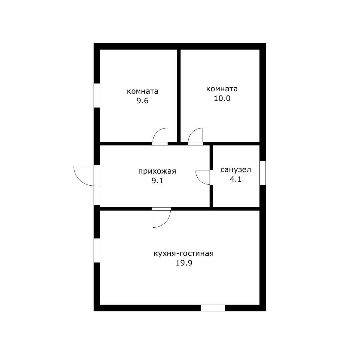 Фото №3: Дом 56 м² + 4.1 сот. - Козет, ул. Кольцевая, 20/3