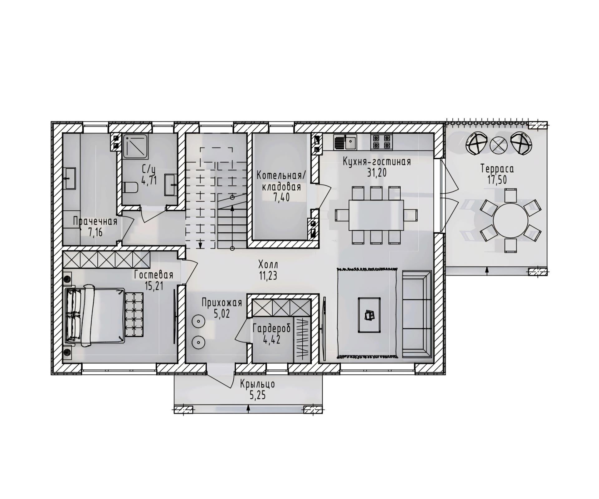 Фото №5: Дом 167 м² + 4.11 сот. - Краснодар, Прикубанский внутригородской округ, мкр. 9-й километр, ул. Ярославская, 34