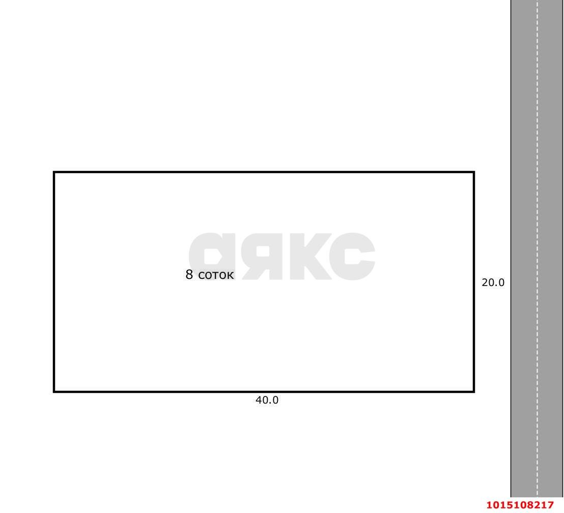 Фото №2: Земельный участок 8 сот. - Краснодар, Прикубанский внутригородской округ, мкр. Плодородный-2, ул. Исакиевская, 15