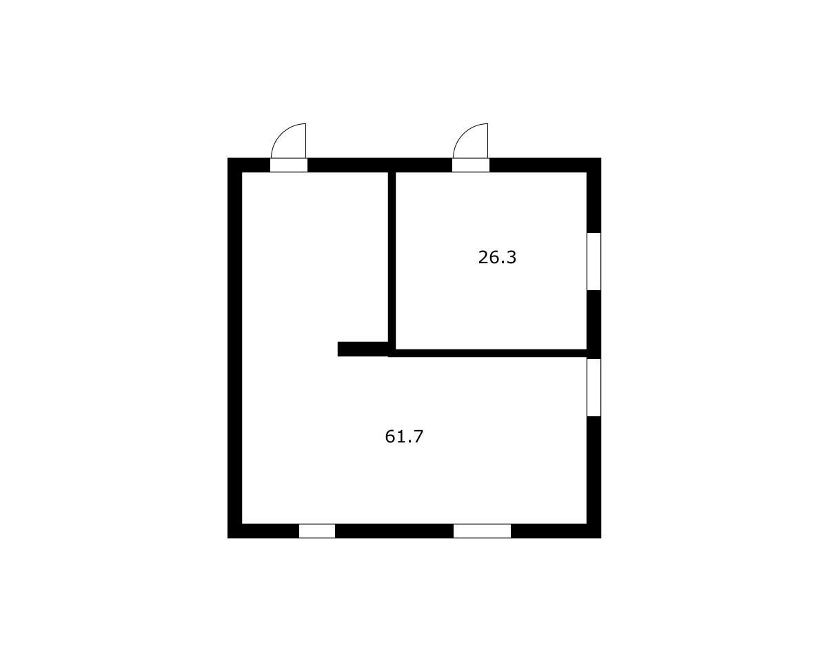 Фото №10: Коммерция 88 м² - Краснодар, Западный внутригородской округ, мкр. Фестивальный, ул. Монтажников, 1/4