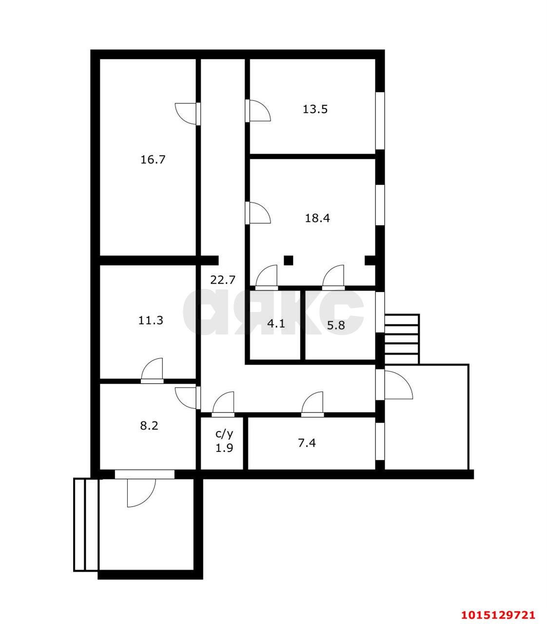 Фото №13: Офисное помещение 110 м² - Краснодар, Хлопчато-бумажный Комбинат, ул. Стасова, 187