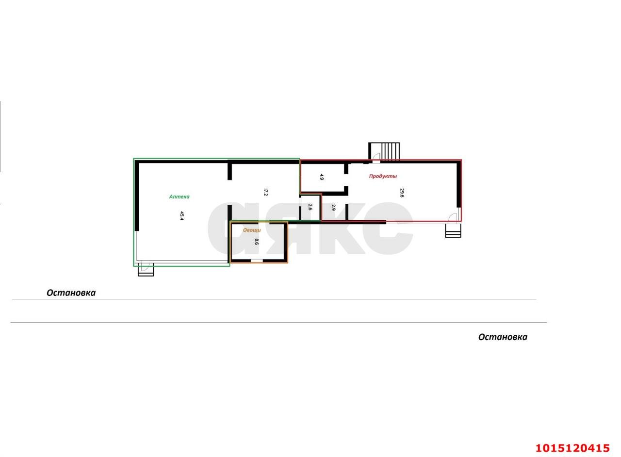Фото №9: Торговое помещение 112 м² - Краснодар, 40 лет Победы, ул. Клиническая, 22