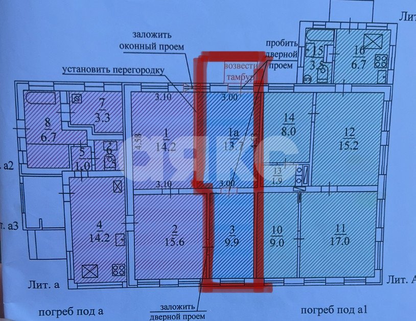 Фото №2: Комната 23 м² - Армавир, ул. Чкалова, 183