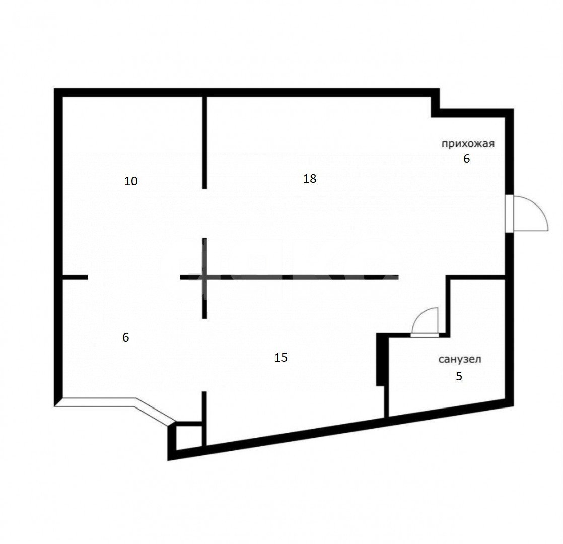 Фото №26: 2-комнатная квартира 52 м² - Мысхако, р. Южный, ул. Шоссейная, 27к2