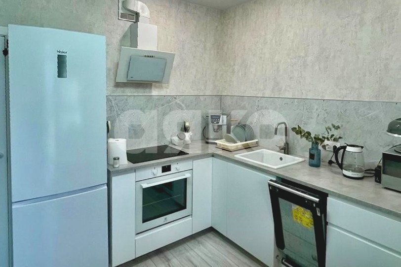 Фото №2: 1-комнатная квартира 38 м² - Новороссийск, Центральный, жилой комплекс Аврора 2, Центральный, мкр. жилой комплекс Аврора 2, ул. Мысхакское шоссе, 59