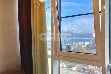 Фото №3: 1-комнатная квартира 38 м² - Новороссийск, мкр. жилой комплекс Аврора 2, ул. Мысхакское шоссе, 59