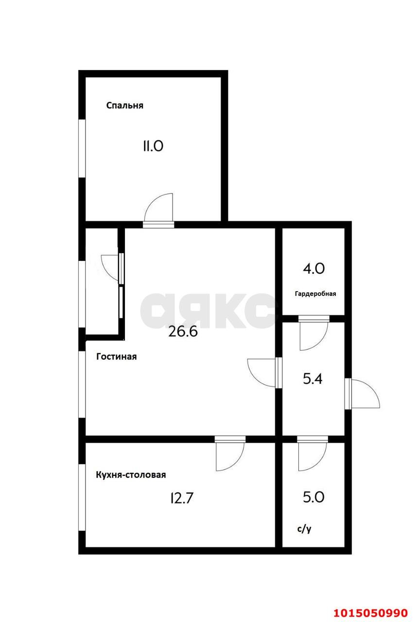 Фото №13: 2-комнатная квартира 68 м² - Краснодар, Хлопчато-бумажный Комбинат, ул. Волжская, 54