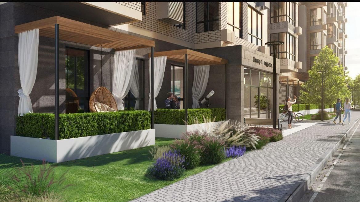 Фото №5: 1-комнатная квартира 32 м² - Краснодар, Прикубанский внутригородской округ, мкр. ЖК Тёплые Края, ул. имени Виктора Анфиногенова, 12к3