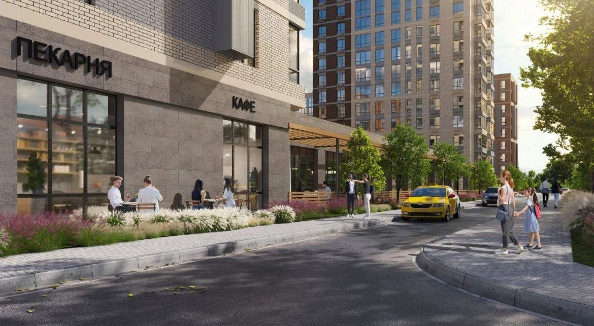 Фото №4: 1-комнатная квартира 32 м² - Краснодар, Прикубанский внутригородской округ, мкр. ЖК Тёплые Края, ул. имени Виктора Анфиногенова, 12к3