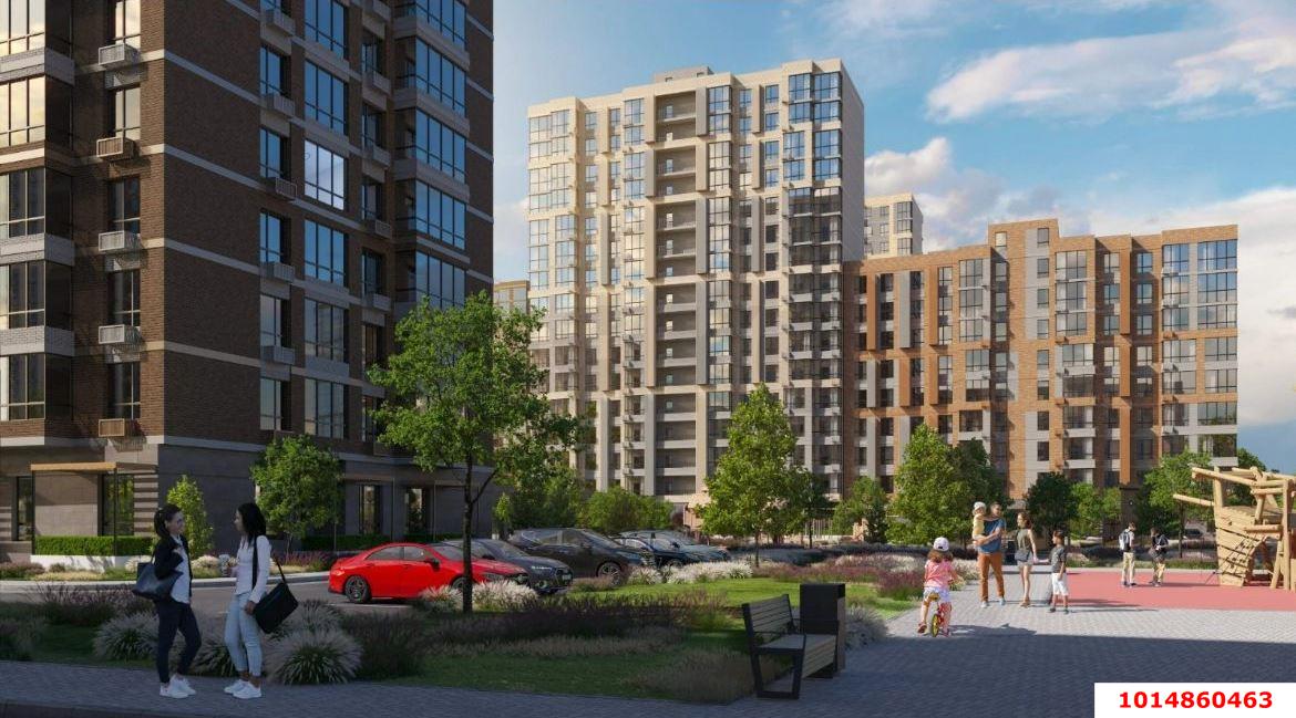 Фото №2: 1-комнатная квартира 32 м² - Краснодар, ЖК Тёплые Края, ул. имени Виктора Анфиногенова, 12к3