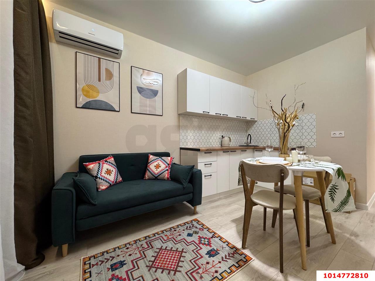 Фото №2: 1-комнатная квартира 33 м² - Краснодар, жилой комплекс Самолёт-2, ул. Западный Обход, 57