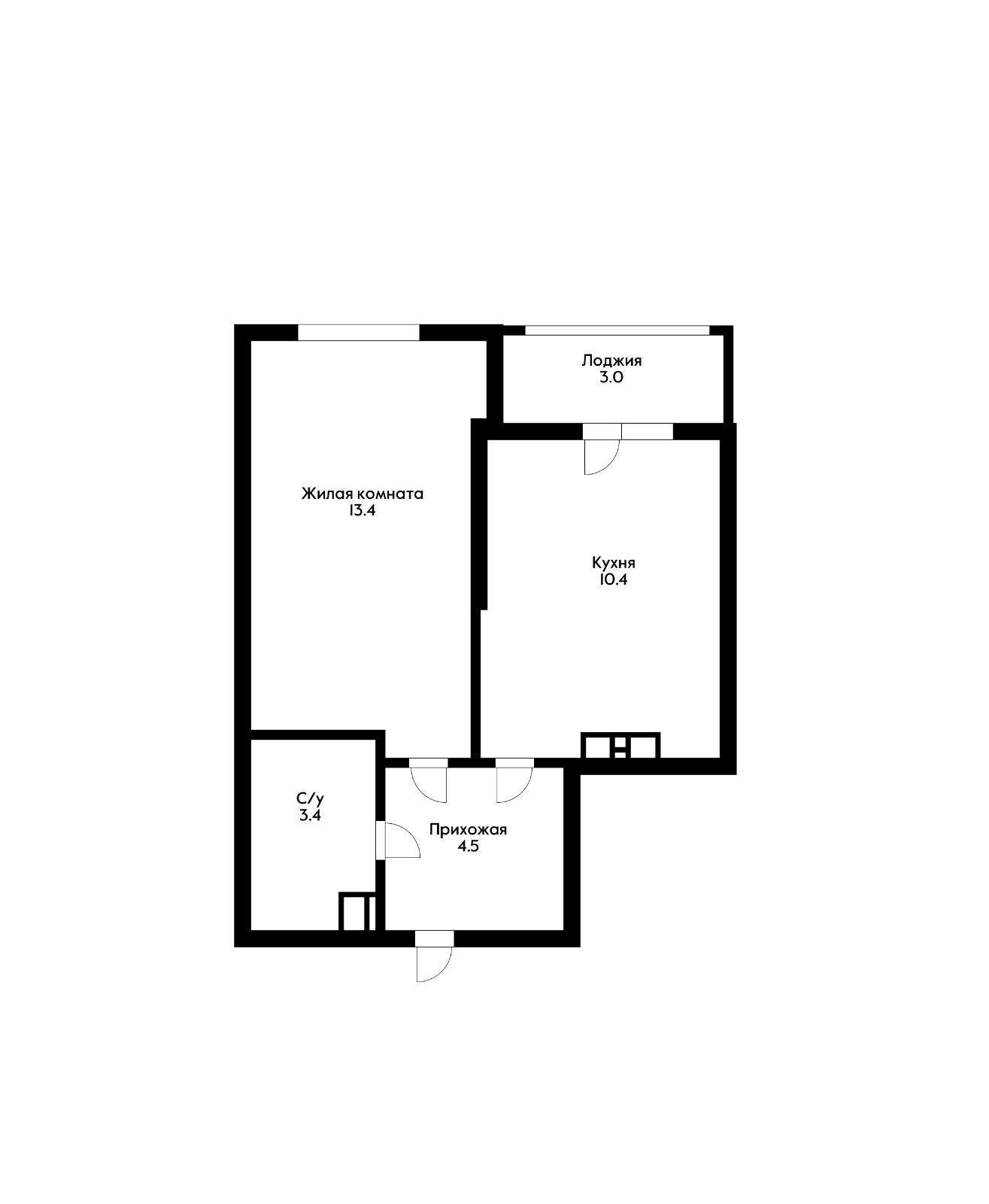 Фото №16: 1-комнатная квартира 35 м² - Краснодар, Прикубанский внутригородской округ, мкр. жилой комплекс Самолёт-2, ул. Западный Обход, 57