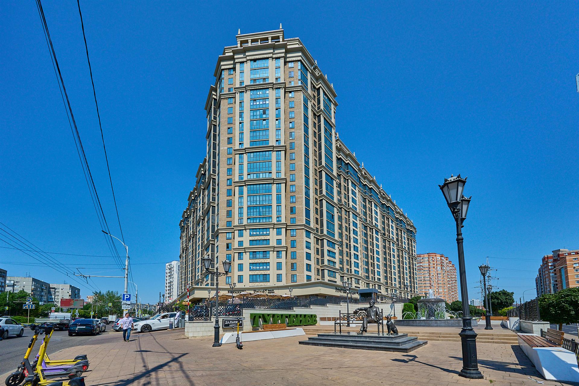 Фото №18: 2-комнатная квартира 89 м² - Краснодар, ЖК Тургенев, Западный внутригородской округ, жилой комплекс Маршал, Фестивальный, мкр. жилой комплекс Тургенев, ул. Дальняя, 8к2