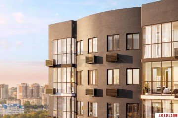 Фото №4: 1-комнатная квартира 40 м² - Краснодар, мкр. жилой комплекс Режиссёр, ул. Уральская, 100/8