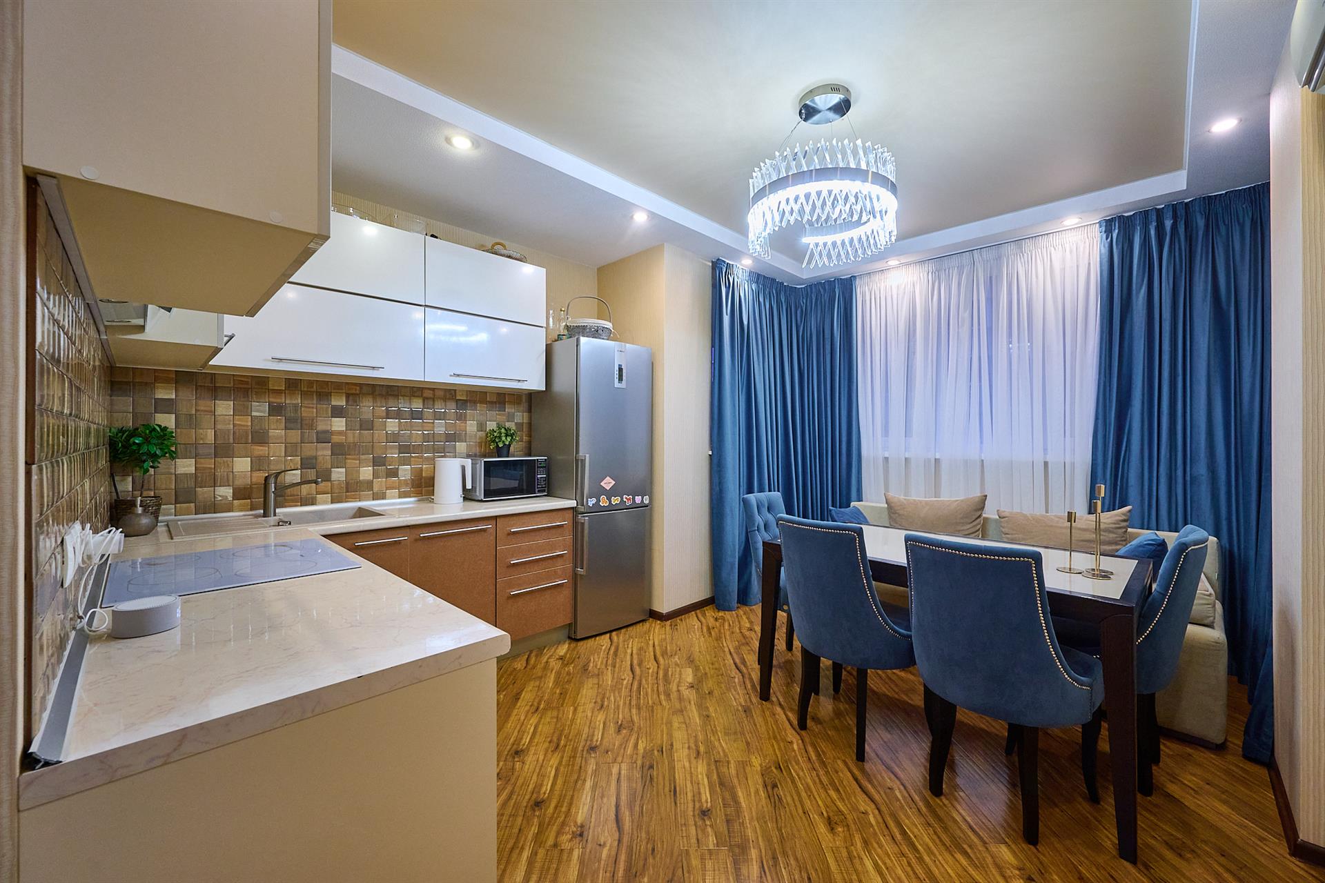 Фото №5: 1-комнатная квартира 46 м² - Краснодар, Прикубанский внутригородской округ, мкр. Фестивальный, пр-кт Константина Образцова, 2/1