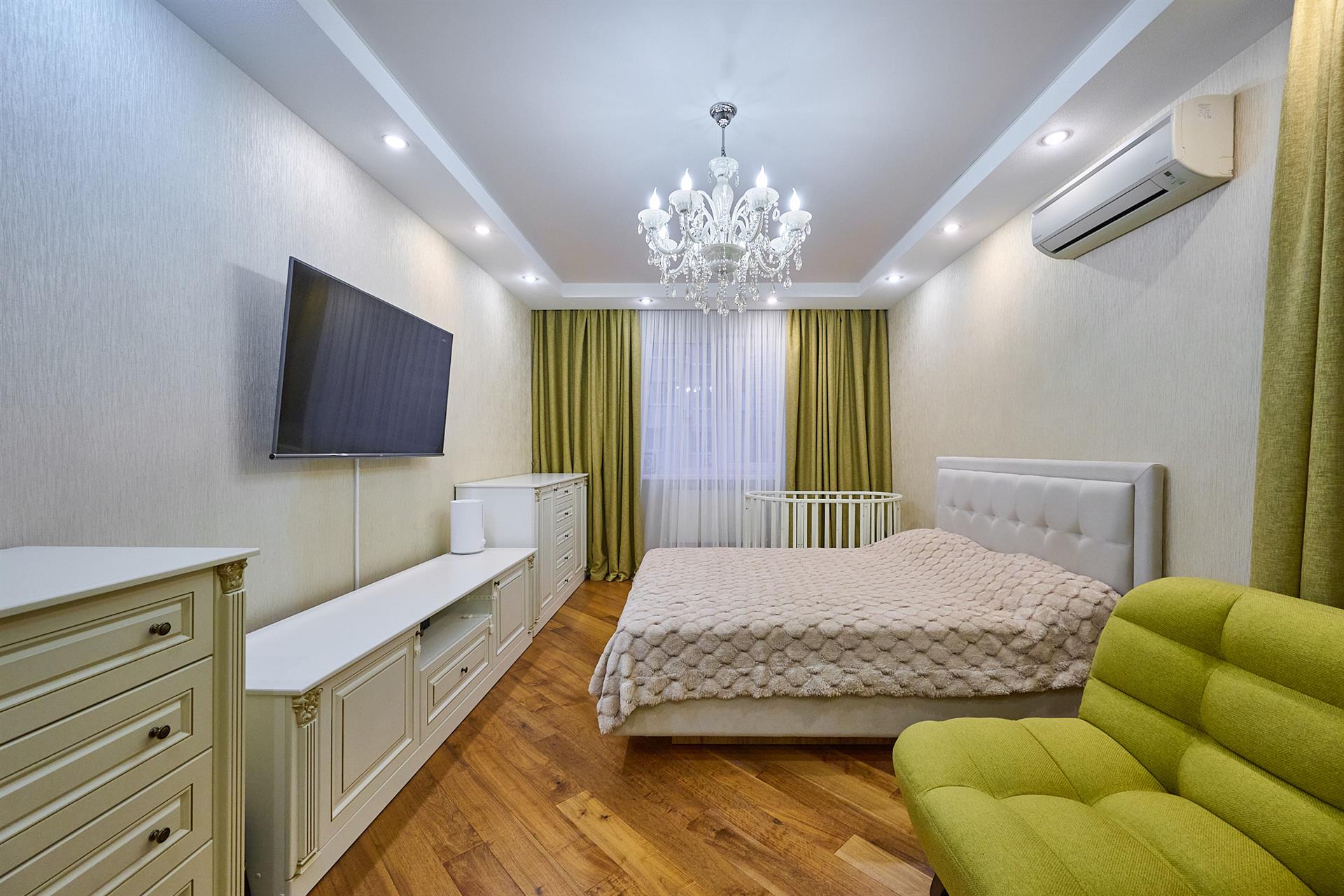 Фото №1: 1-комнатная квартира 46 м² - Краснодар, Прикубанский внутригородской округ, мкр. Фестивальный, пр-кт Константина Образцова, 2/1