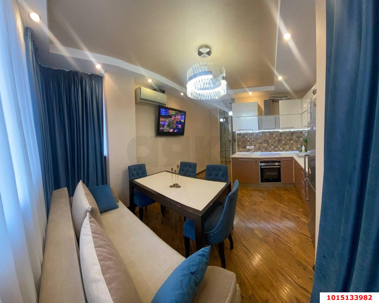 Фото №2: 1-комнатная квартира 46 м² - Краснодар, Фестивальный, пр-кт Константина Образцова, 2/1