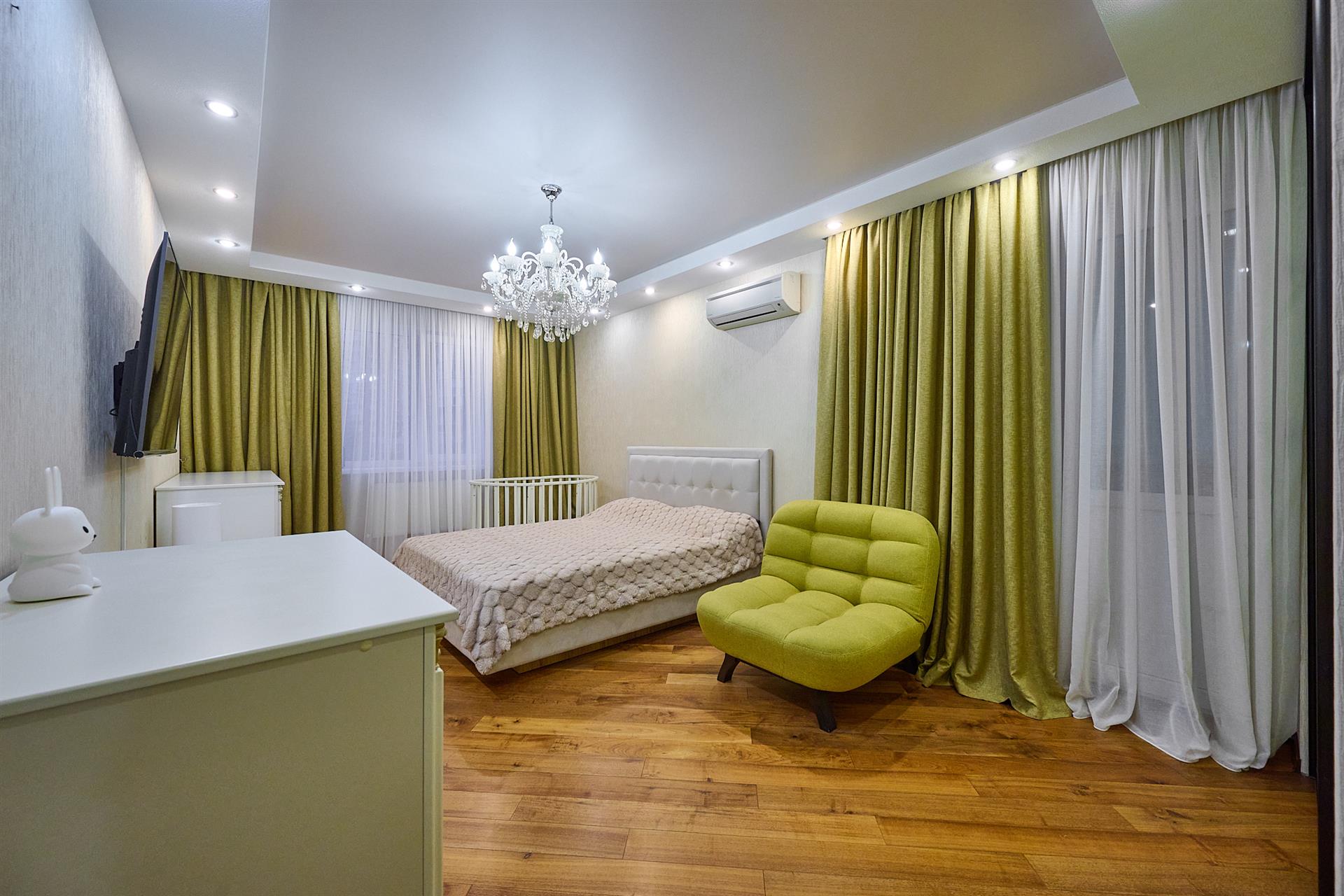 Фото №2: 1-комнатная квартира 46 м² - Краснодар, Прикубанский внутригородской округ, мкр. Фестивальный, пр-кт Константина Образцова, 2/1