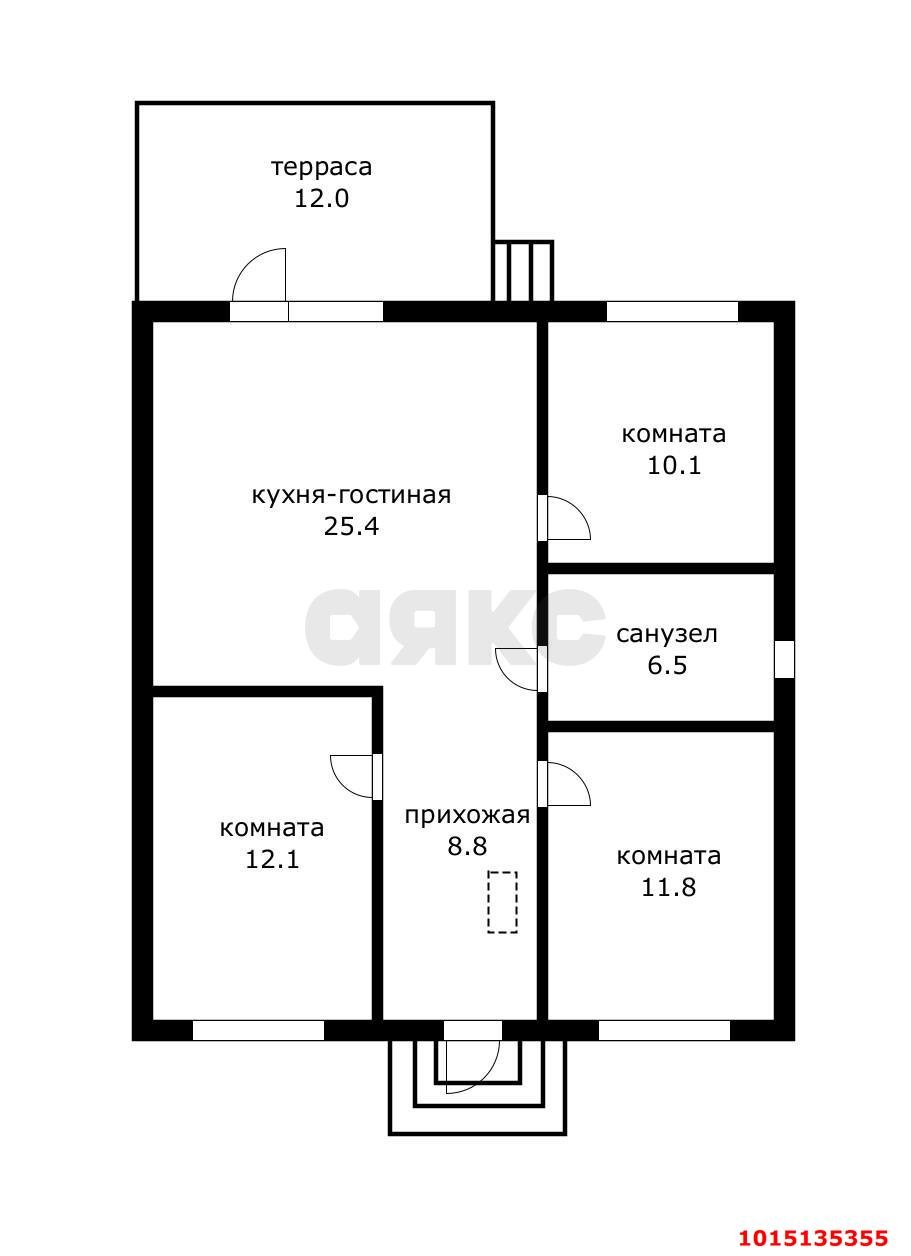 Фото №6: Дом 104 м² + 4.21 сот. - Шоссейное, Прикубанский внутригородской округ, ул. Дачная, 1