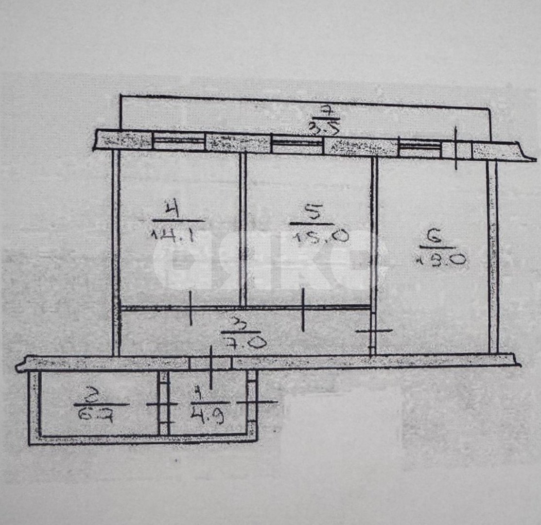 Фото №27: 2-комнатная квартира 67 м² - Симферополь, Киевский, ул. Нестерова, 58