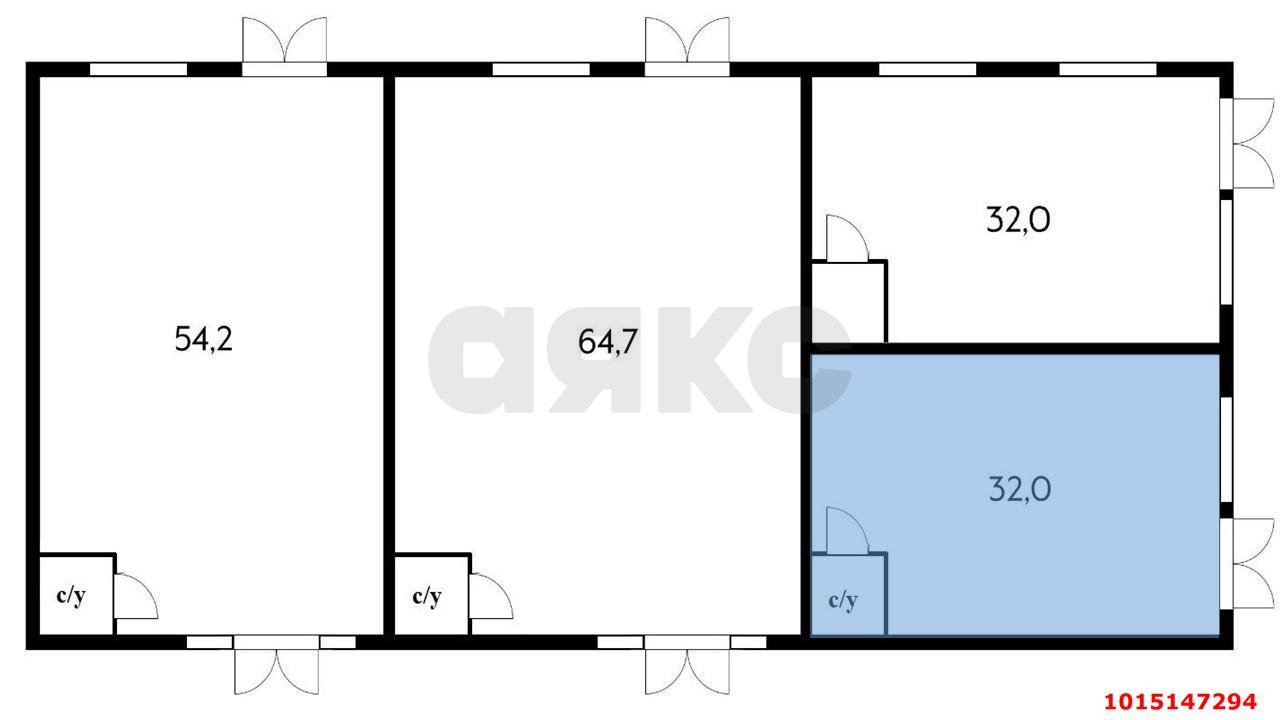 Фото №2: Торговое помещение 32 м² - Краснодар, Фестивальный, ул. Рашпилевская, 323