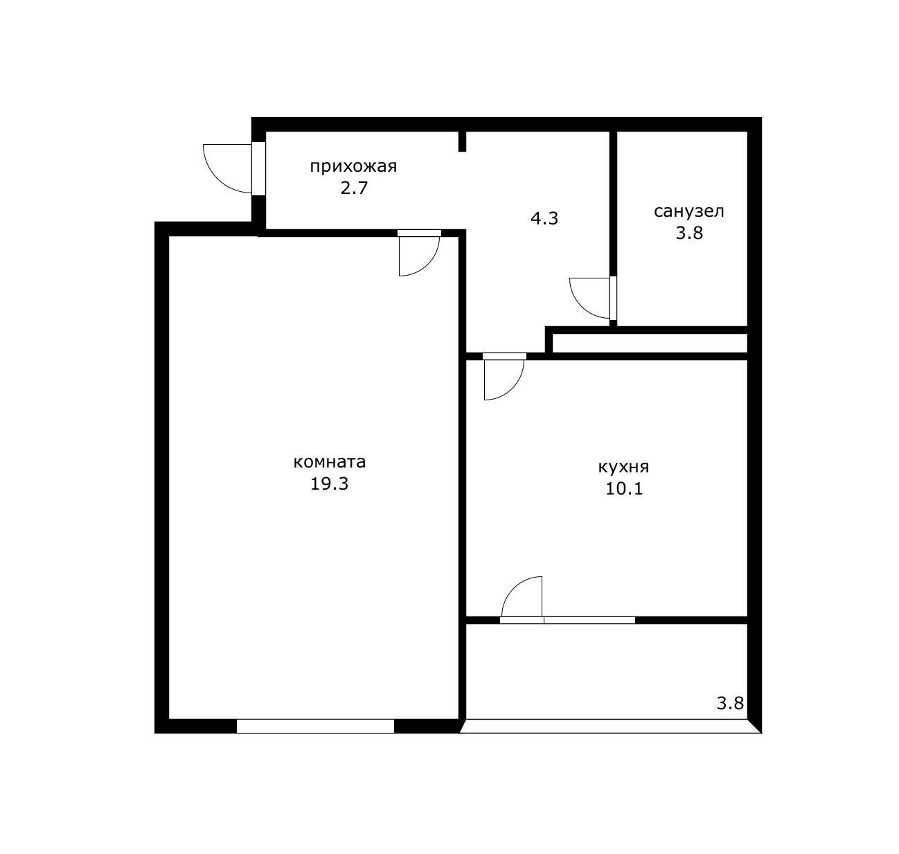 Фото №7: 1-комнатная квартира 40 м² - Краснодар, Прикубанский внутригородской округ, мкр. Восточно-Кругликовский, ул. им. Героя Яцкова И.В., 16