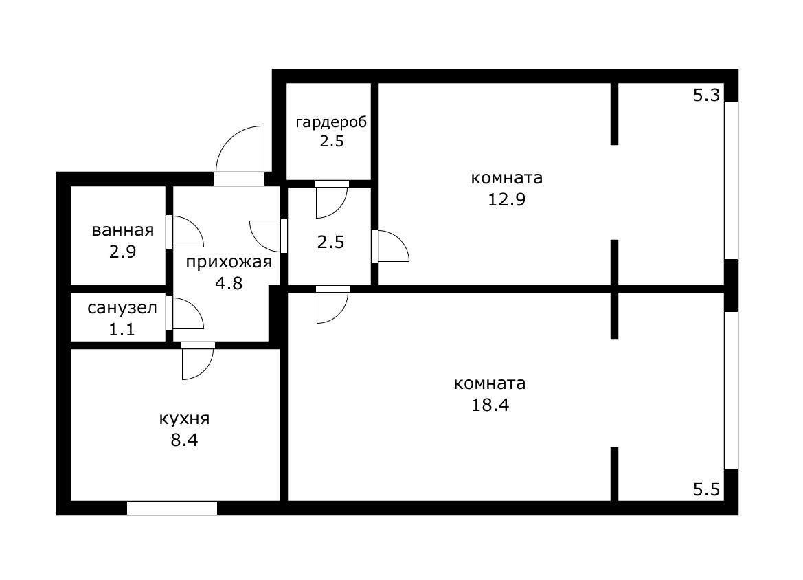 Фото №10: 2-комнатная квартира 64 м² - Феодосия, ул. Симферопольское шоссе, 41Г