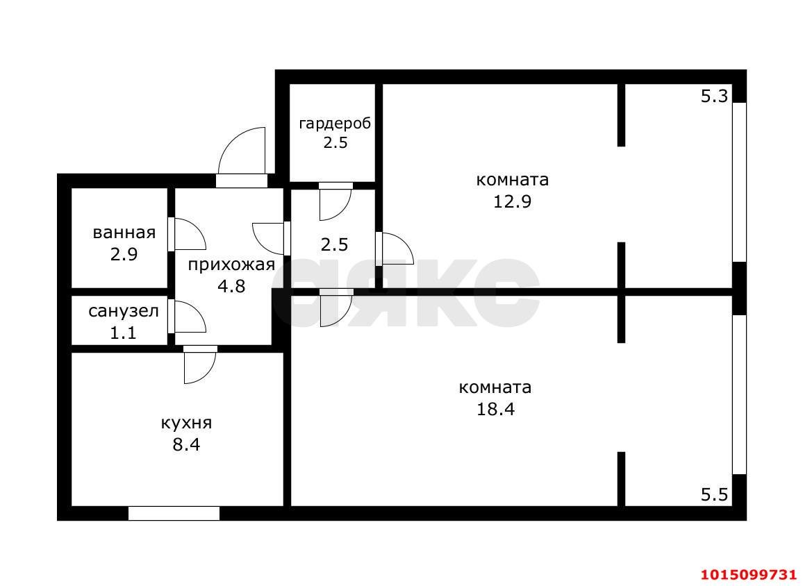 Фото №10: 2-комнатная квартира 64 м² - Феодосия, ул. Симферопольское шоссе, 41Г