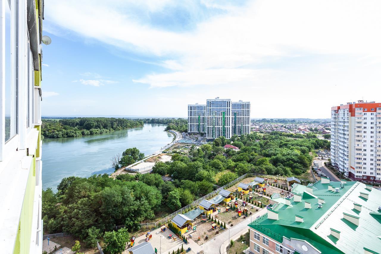 Фото №2: 1-комнатная квартира 43 м² - Краснодар, Карасунский внутригородской округ, Почтовый, мкр. Гидростроителей, ул. имени Валерия Гассия, 20