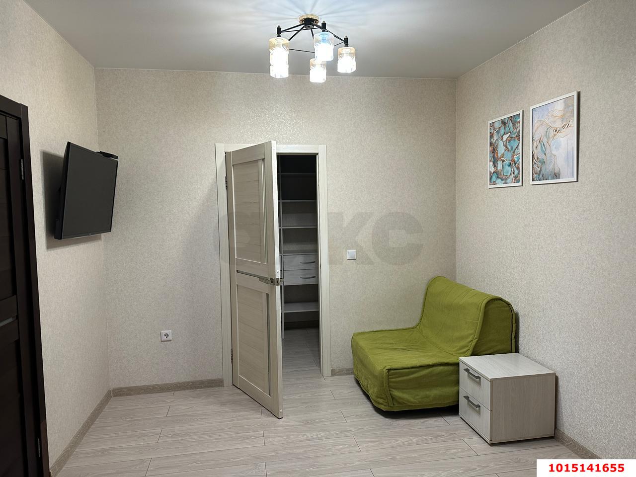 Фото №3: 1-комнатная квартира 42 м² - Краснодар, Славянский, ул. Заполярная, 35к5