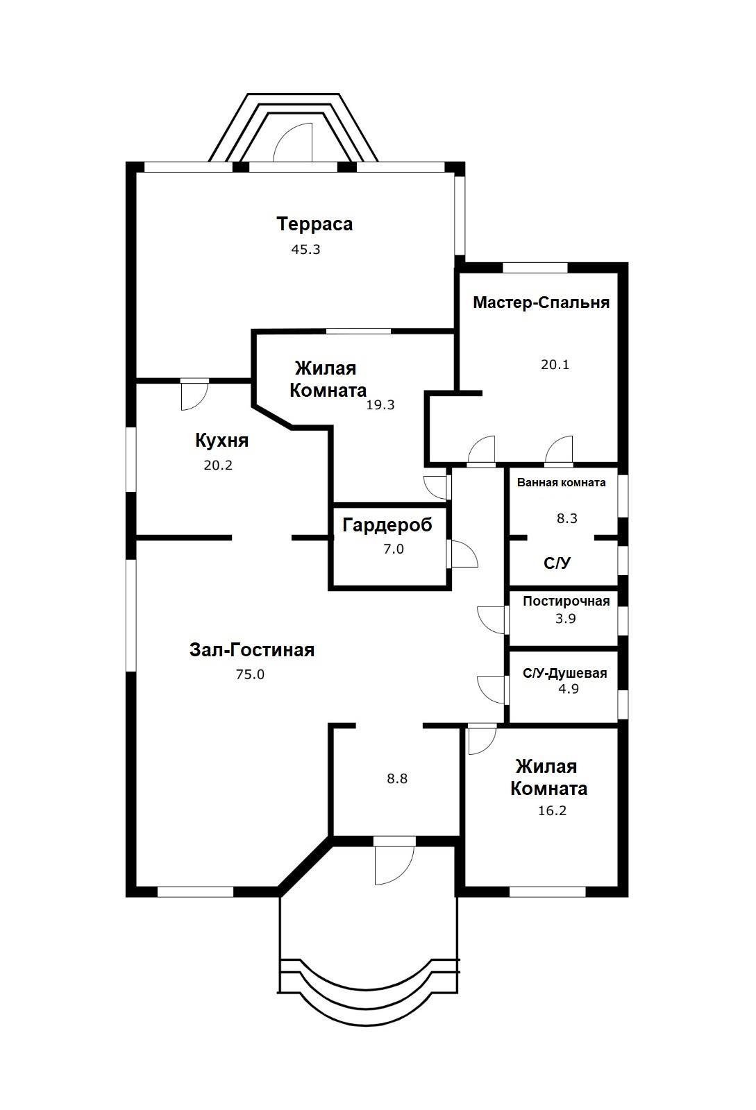 Фото №33: Дом 229 м² + 7.25 сот. - Краснодар, Прикубанский внутригородской округ, мкр. Сады Калинина, ул. Средняя, 32/5