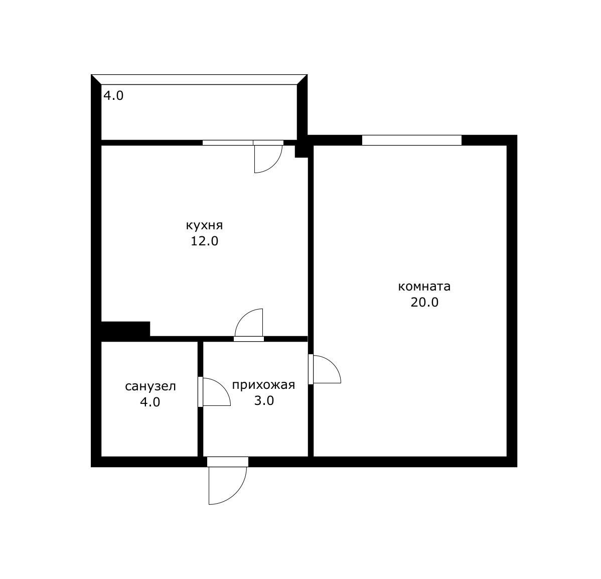 Фото №13: 1-комнатная квартира 42 м² - Краснодар, Карасунский внутригородской округ, жилой комплекс Восток, ж/м Пашковский, ул. Лавочкина, 21