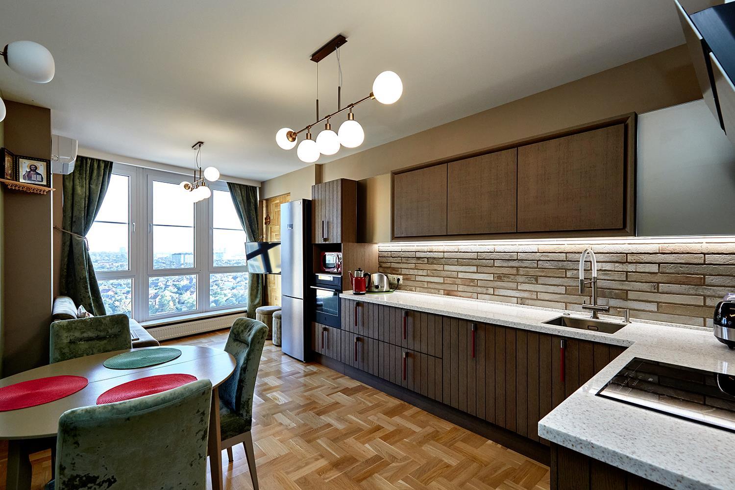 Фото №2: 3-комнатная квартира 109 м² - Краснодар, жилой комплекс Европейский, Кожзавод, мкр. Западный внутригородской округ, ул. Кожевенная, 24