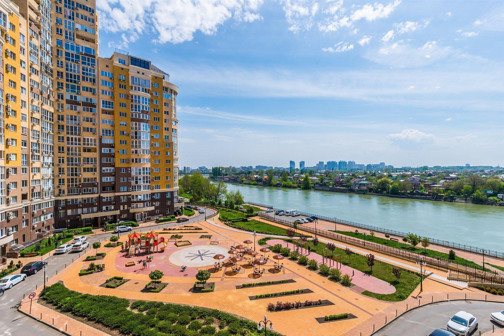 Фото №18: 3-комнатная квартира 109 м² - Краснодар, жилой комплекс Европейский, Кожзавод, мкр. Западный внутригородской округ, ул. Кожевенная, 24