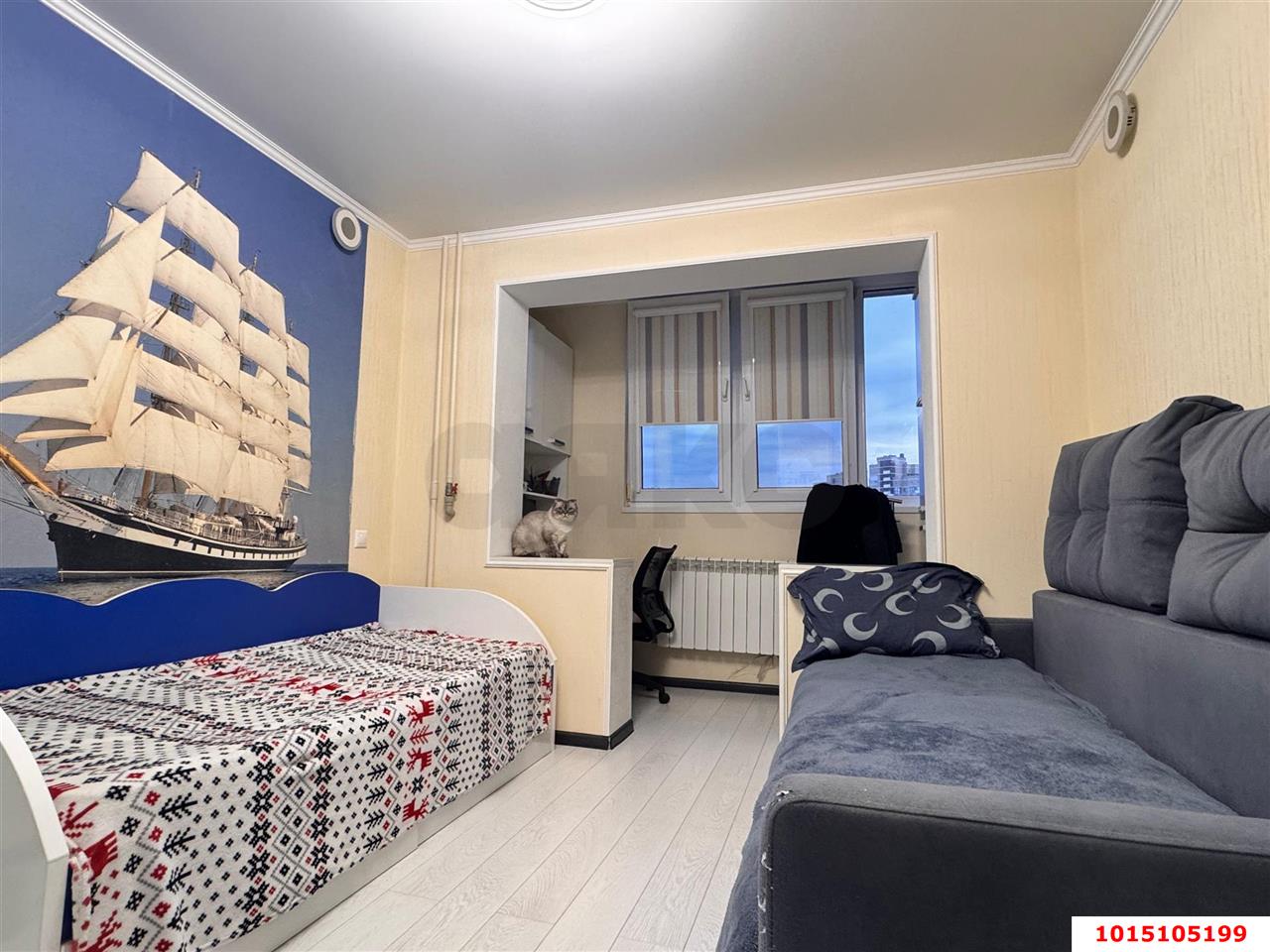 Фото №4: 2-комнатная квартира 54 м² - Краснодар, Сельскохозяйственный Институт, ул. имени Калинина, 13