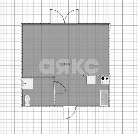 Фото №8: Студия 18 м² - Воскресенск, Лопатинский, ул. Комсомольская, 17