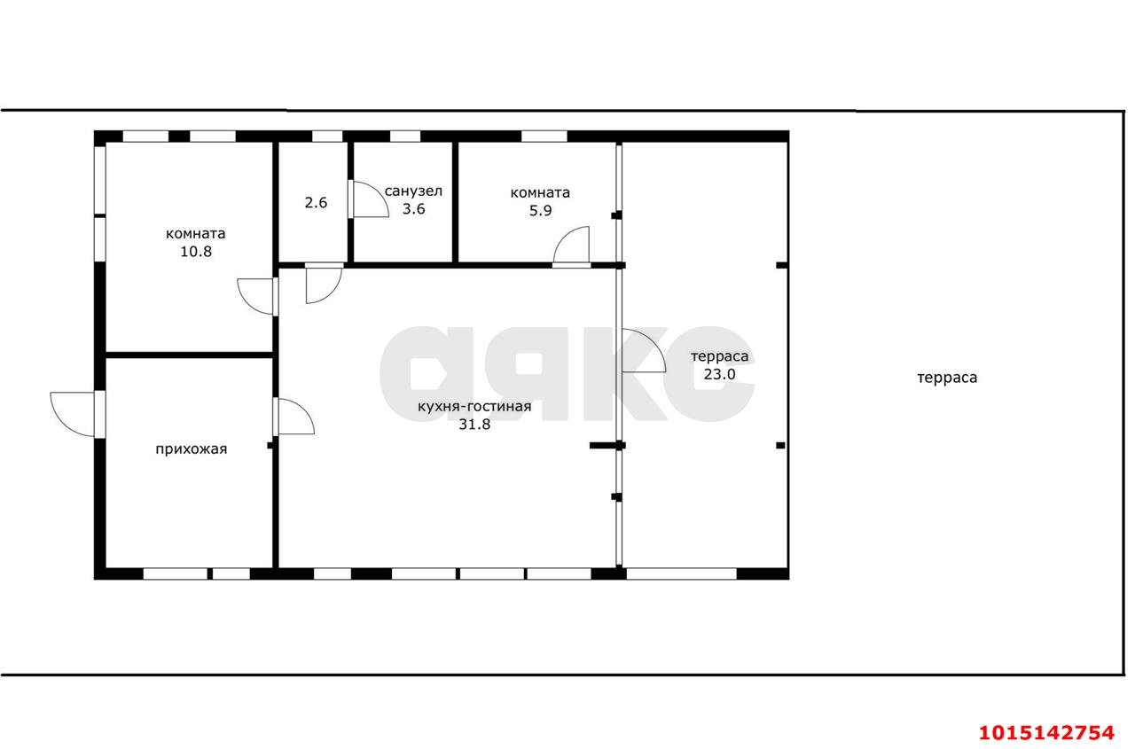 Фото №19: Дом 92 м² + 11.41 сот. - СТ Виктория, Прикубанский внутригородской округ, ул. Озёрная, 22