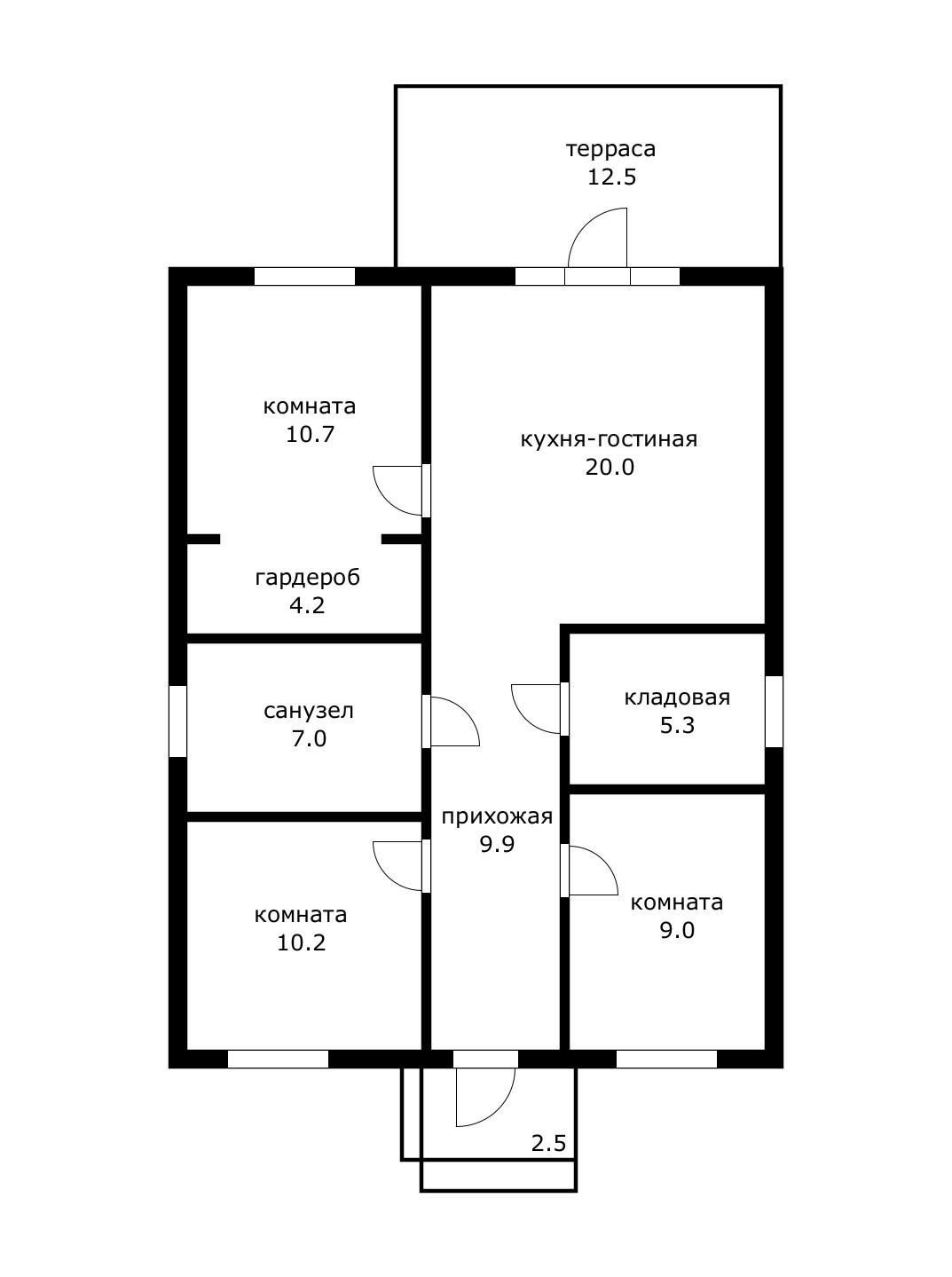 Фото №10: Дом 79 м² + 4.5 сот. - Марьянская, ул. Краснодарская, 35