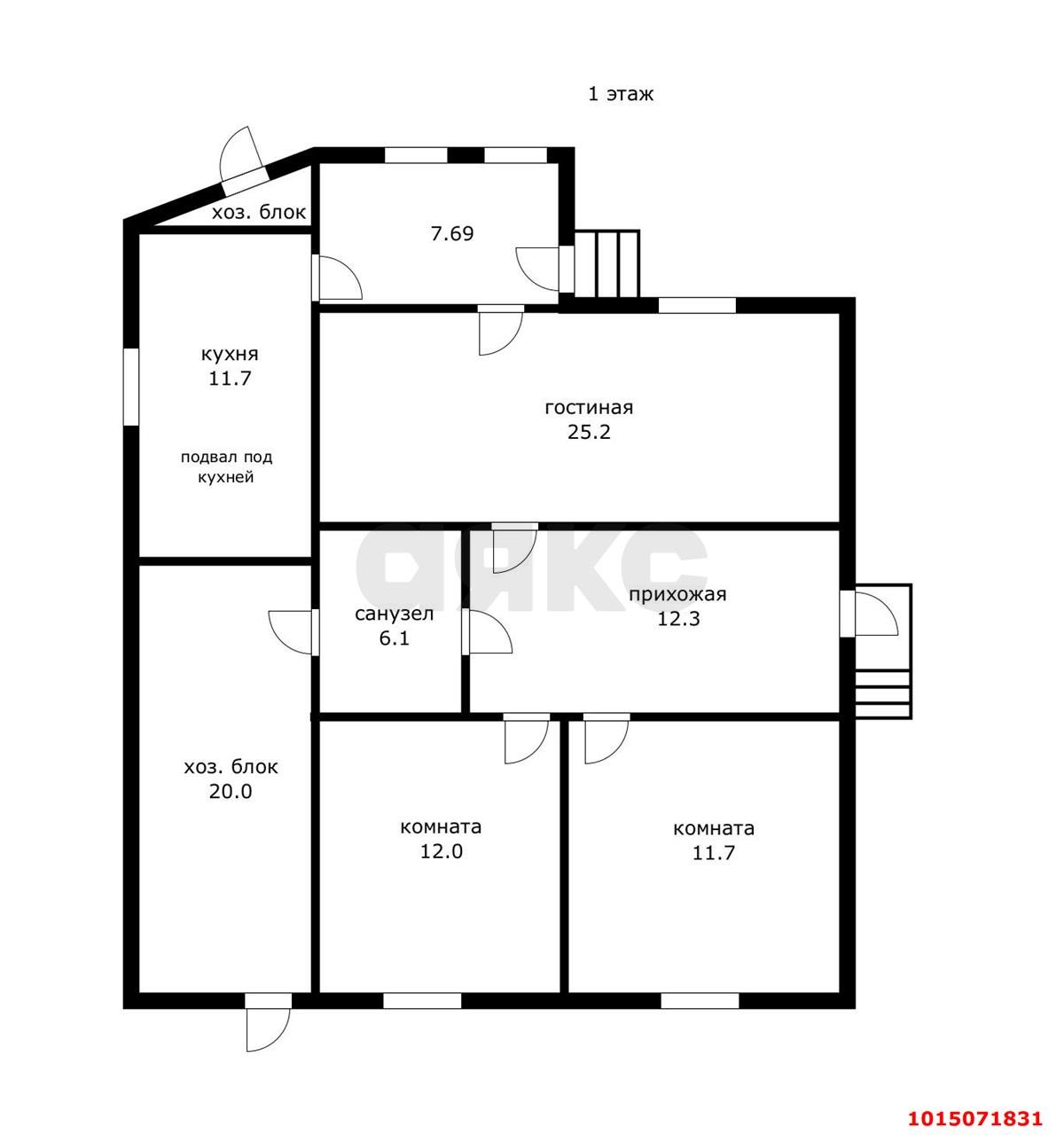 Фото №19: Дом 133 м² + 4.19 сот. - Краснодар, Прикубанский внутригородской округ, пр-д 6-й  Куликова Поля, 60