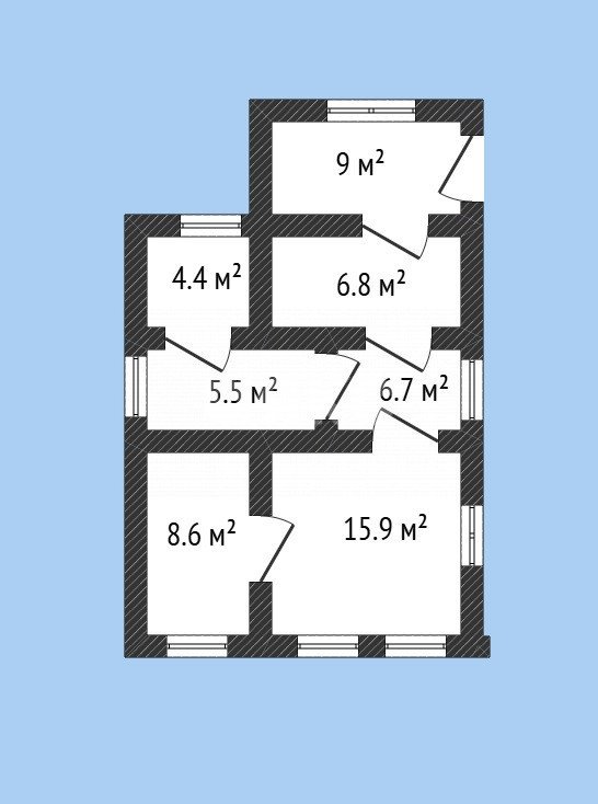 Фото №7: Дом 56 м² + 6 сот. - Станица Луганская, ул. Октябрьская