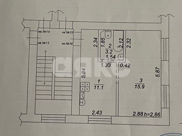 Фото №17: 1-комнатная квартира 30 м² - Геленджик, Магилат, ул. Цветочная, 31