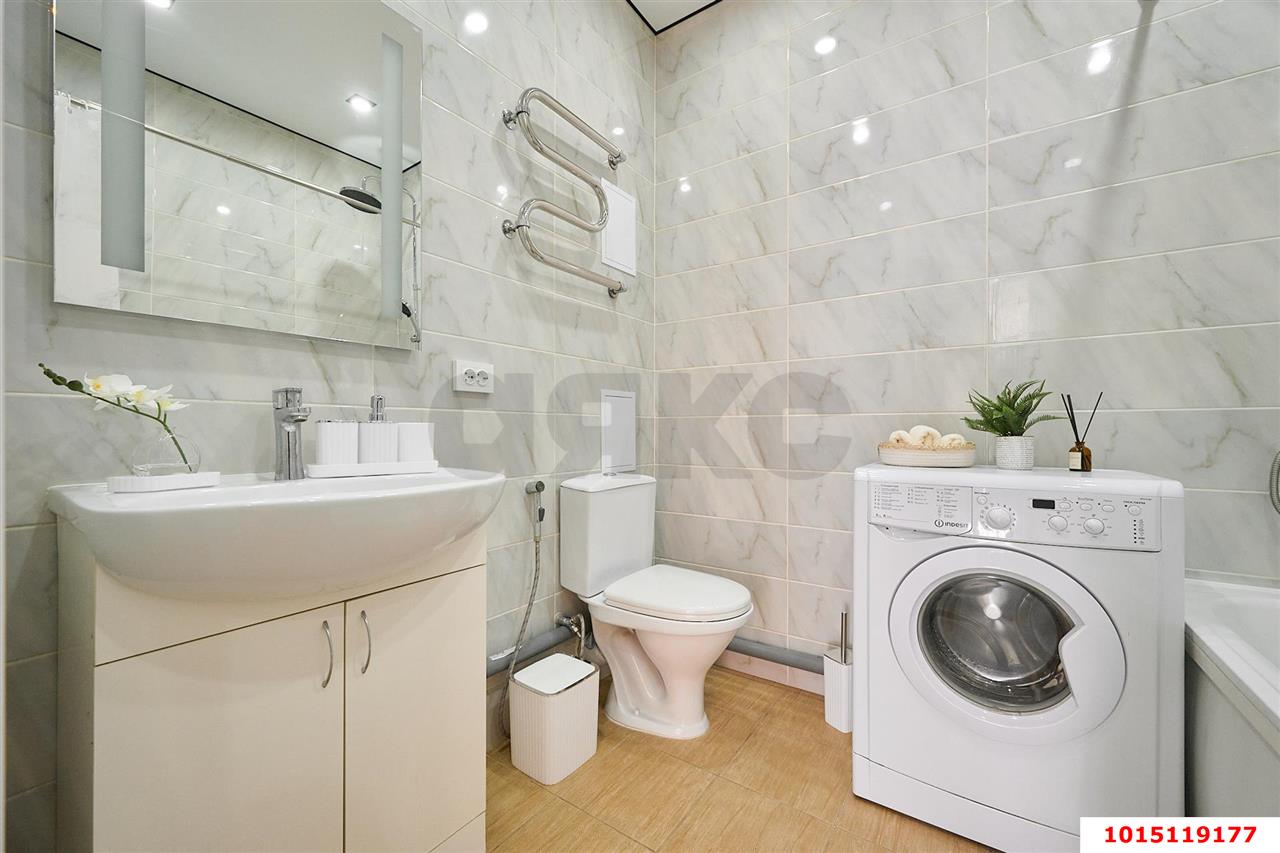 Фото №12: 1-комнатная квартира 42 м² - Краснодар, ЖК Солнечный Парк, ул. имени Симиренко, 37к3