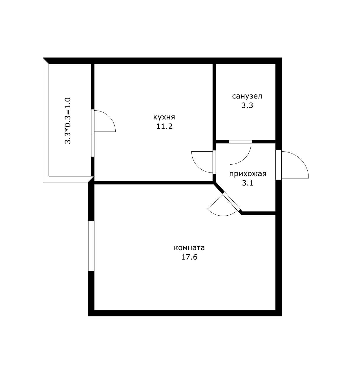 Фото №12: 1-комнатная квартира 35 м² - Новая Адыгея, мкр. жилой комплекс Мега, ул. Бжегокайская, 90/5к1