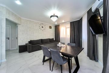 Фото №2: 2-комнатная квартира 58 м² - Краснодар, мкр. ЖК Хорошая Погода, ул. Кирилла Россинского, 3/1к1